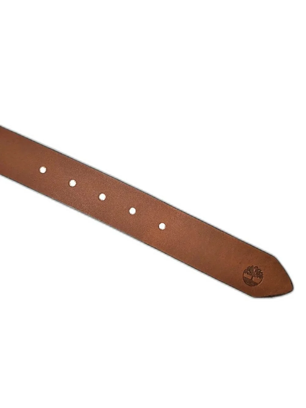 NWT Timberland Men's | Size 34 Genuine Leather Solid Brown Belt